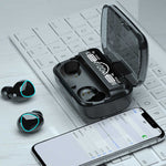Auriculares Inalámbricos M10 – Batería de Larga Duración, Cancelación de Ruido, Diseño Ergonómico y Resistencia al Agua